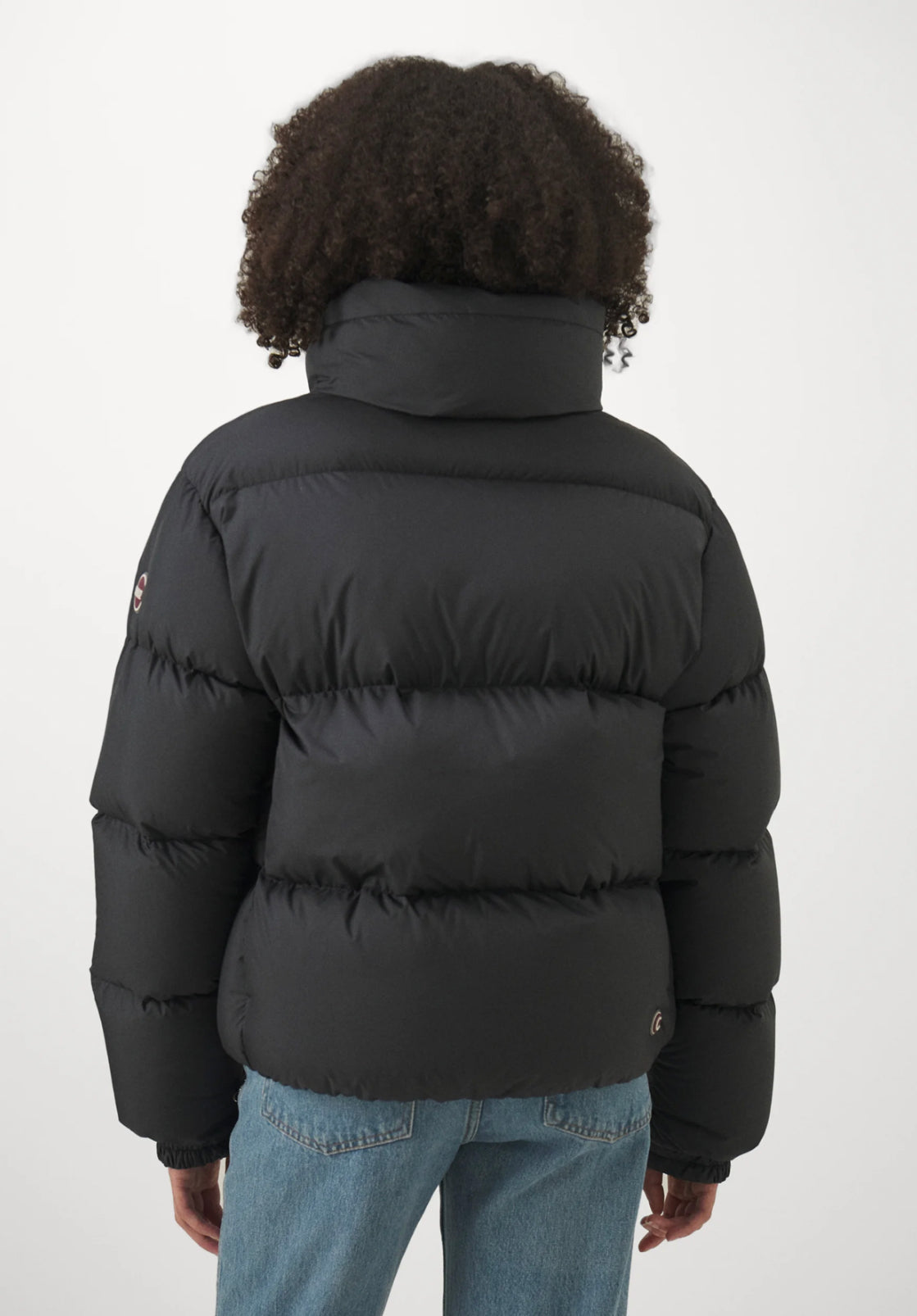 COLMAR DONNA NERO CORTO COLLO ALTO