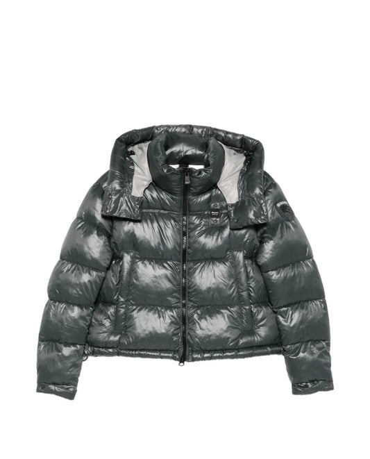 GIUBBINO BLAUER DONNA CORTO OVER GRIGIO