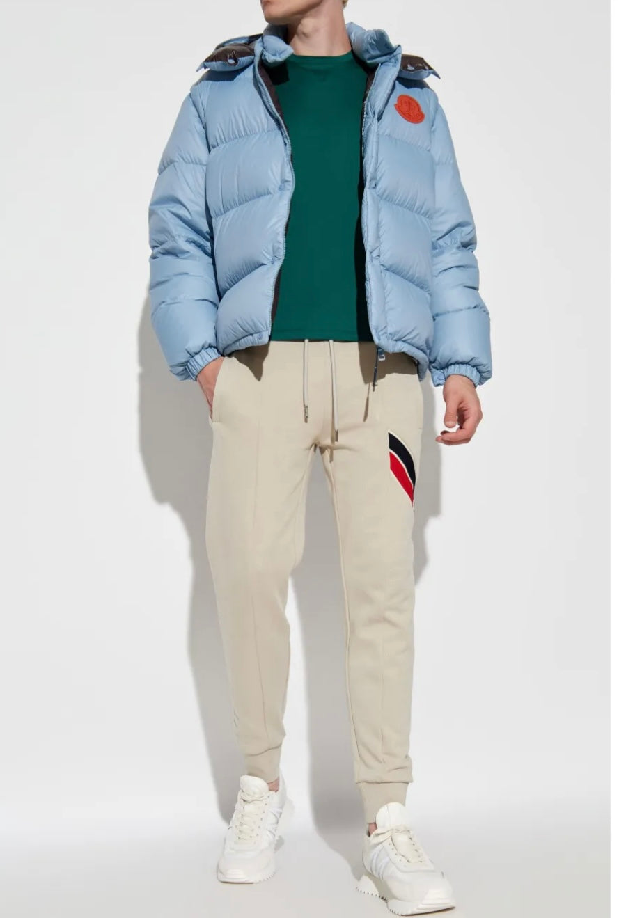 GIUBBINO MONCLER UOMO CELESTE