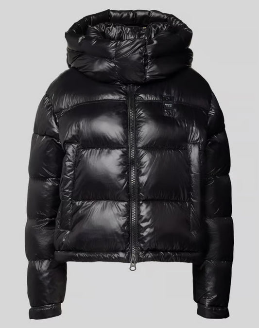 GIUBBINO BLAUER DONNA BOMBER CORTO NERO