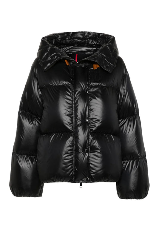 GIUBBINO MONCLER DONNA NERO OVER
