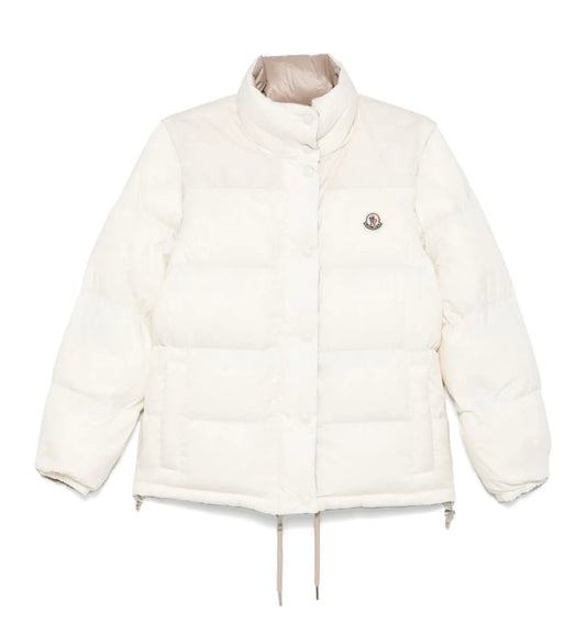 GUBBINO MONCLER DONNA BIANCO SENZA CAPPUCCIO