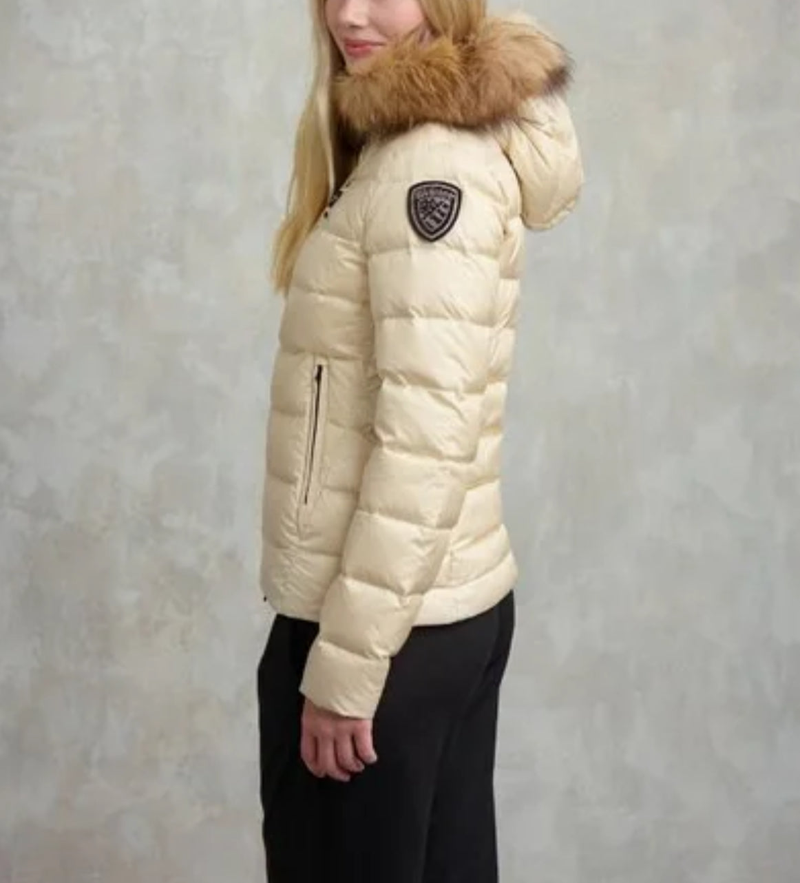 GIUBBINO BLAUER CORTO DONNA PANNA  PELLICCIA