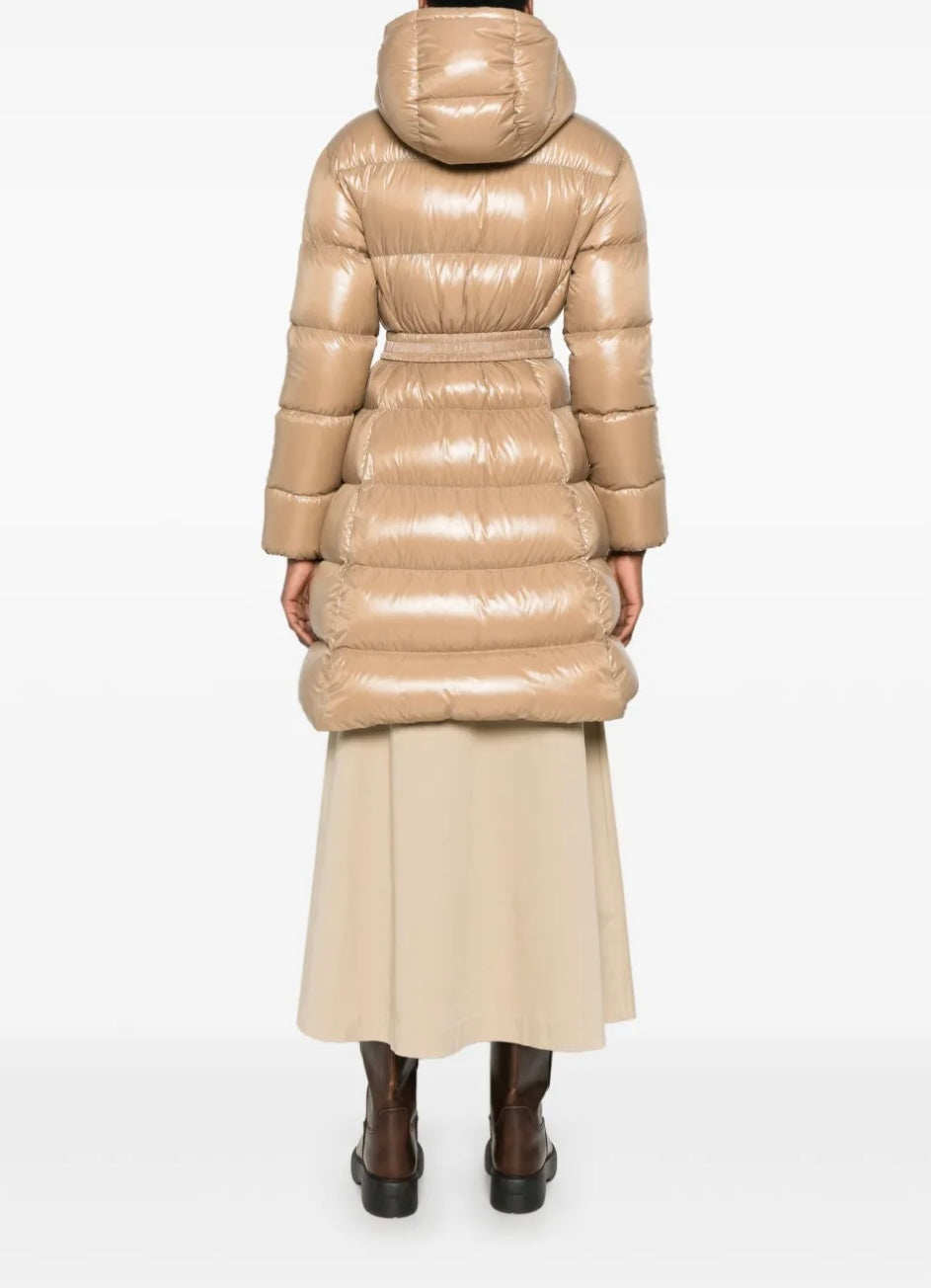 GUBBINO MONCLER DONNA AVORIO LUNGO