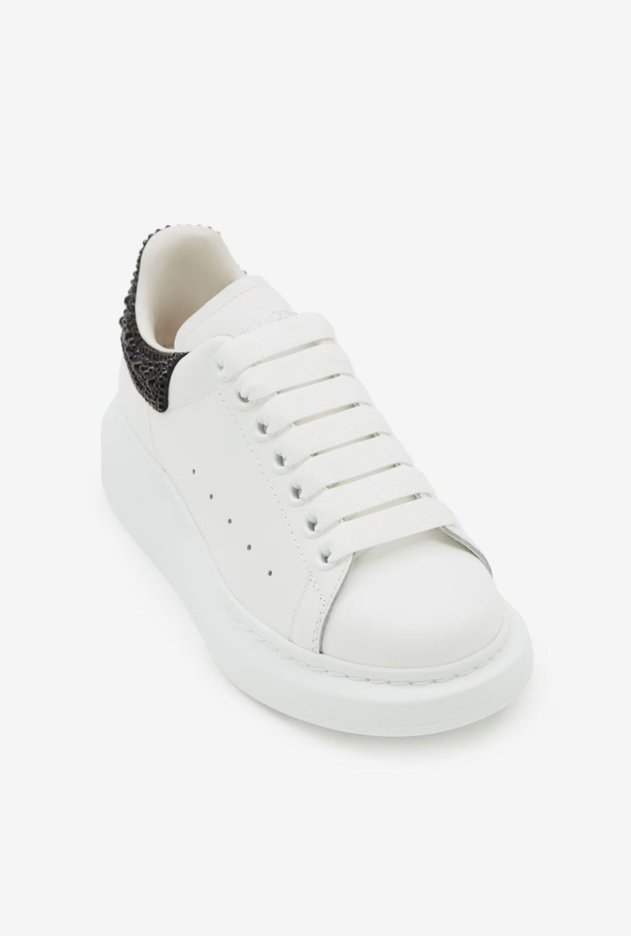 ALEXANDER MCQUEEN BIANCHE E NERE CON STRASS